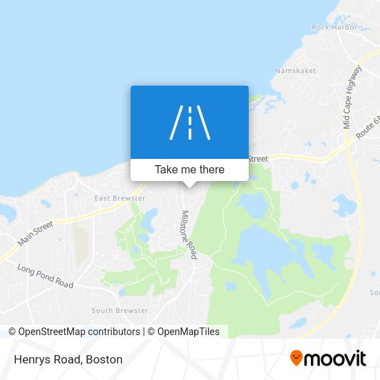 Mapa de Henrys Road