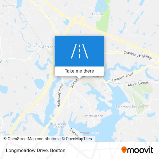 Longmeadow Drive map