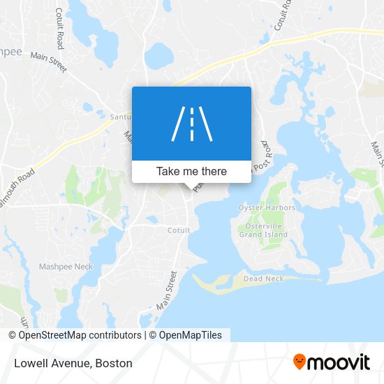 Mapa de Lowell Avenue