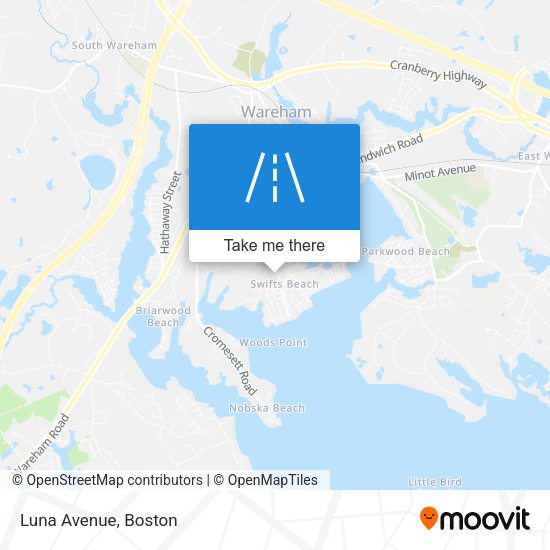 Mapa de Luna Avenue