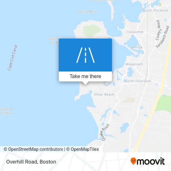 Mapa de Overhill Road