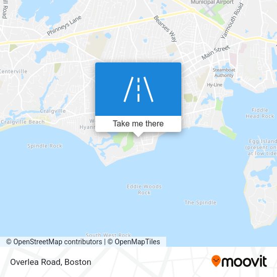 Mapa de Overlea Road