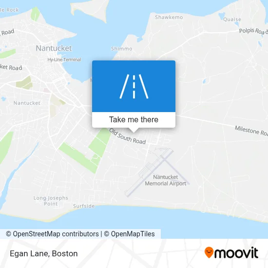 Egan Lane map