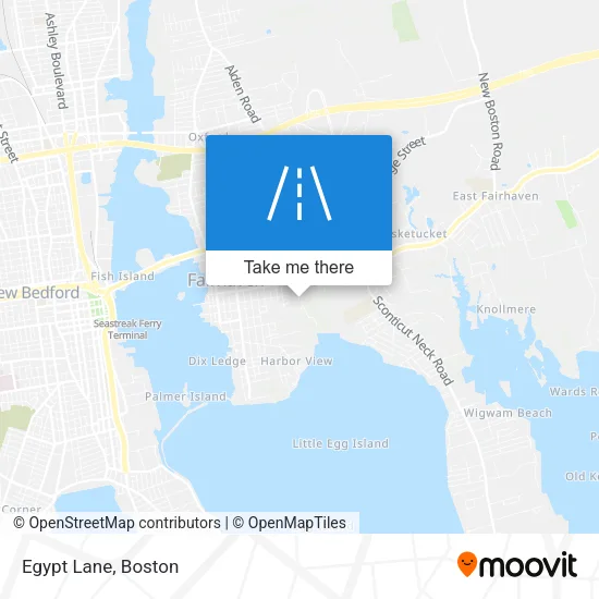 Egypt Lane map