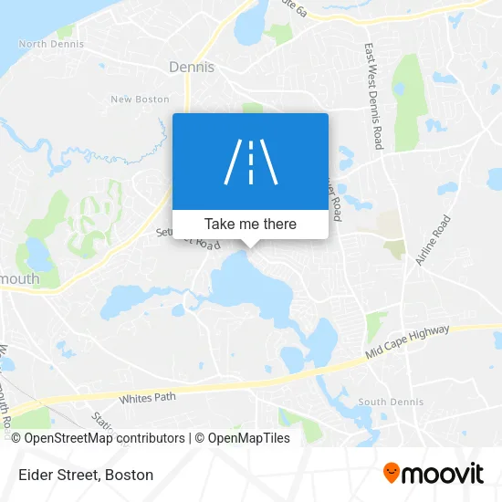 Eider Street map