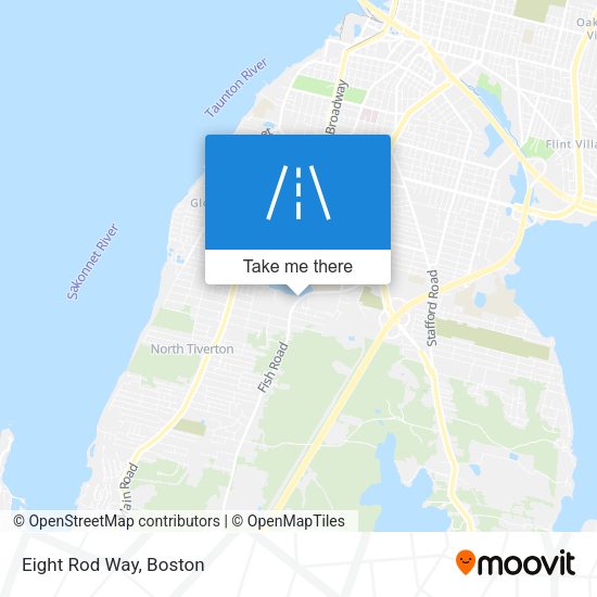 Mapa de Eight Rod Way