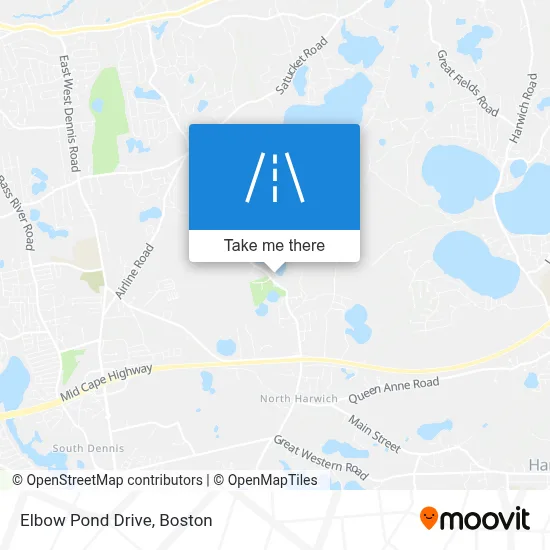 Elbow Pond Drive map