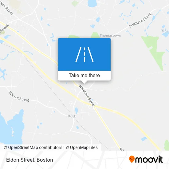 Eldon Street map
