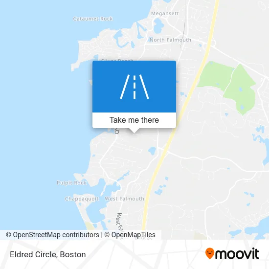 Eldred Circle map