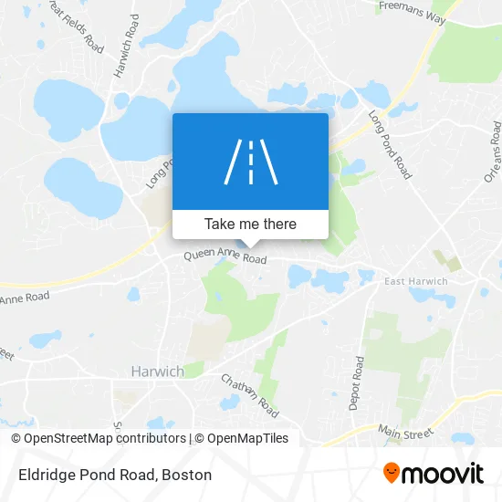 Eldridge Pond Road map