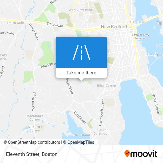 Eleventh Street map