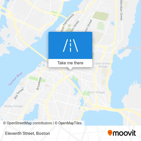 Eleventh Street map