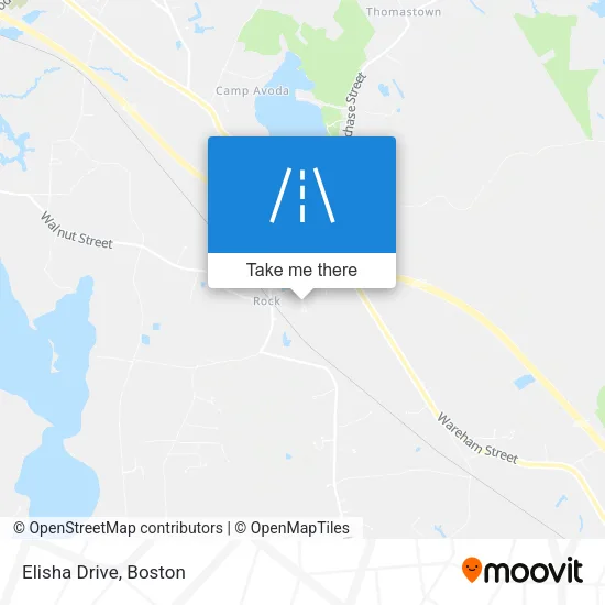 Elisha Drive map