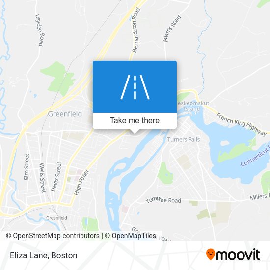 Mapa de Eliza Lane