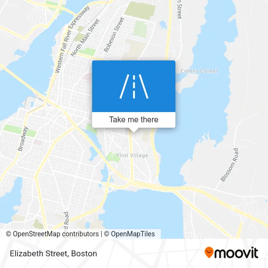 Elizabeth Street map