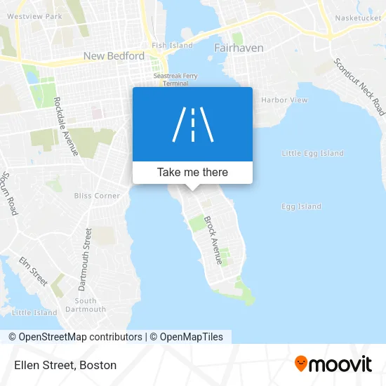 Ellen Street map