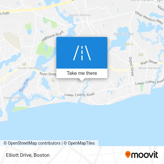 Elliott Drive map