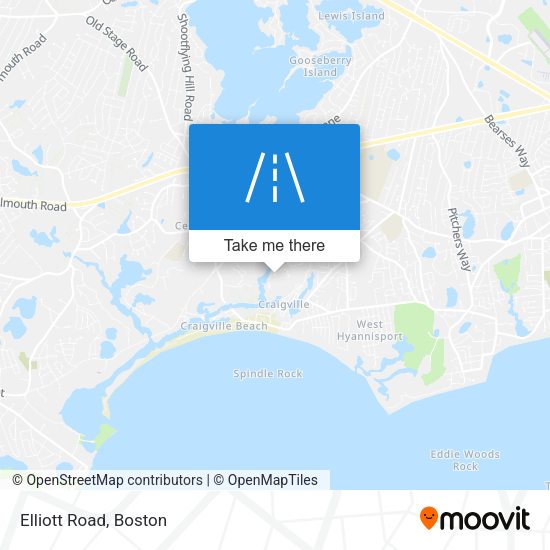 Mapa de Elliott Road