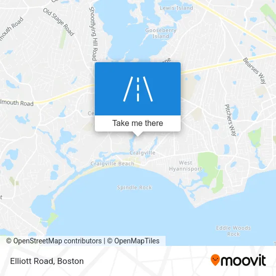 Elliott Road map