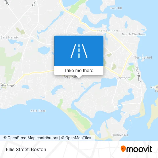 Ellis Street map