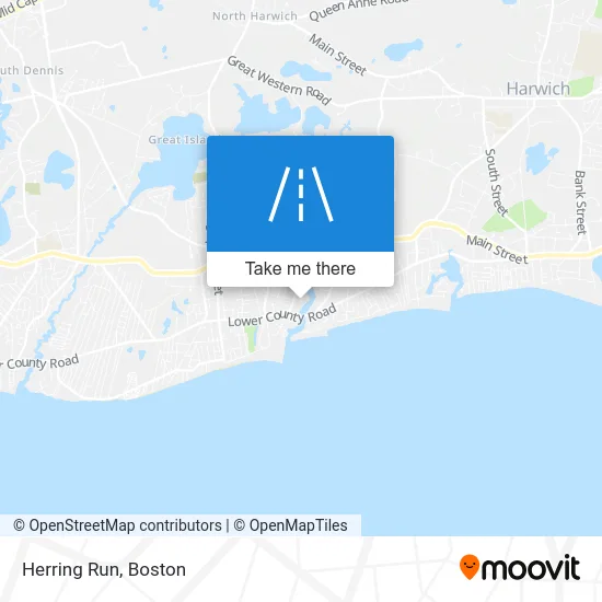 Herring Run map