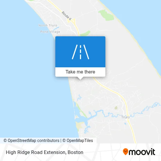 High Ridge Road Extension map