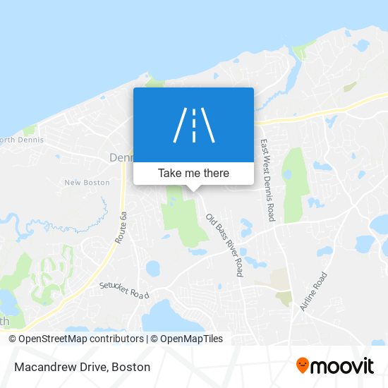 Macandrew Drive map