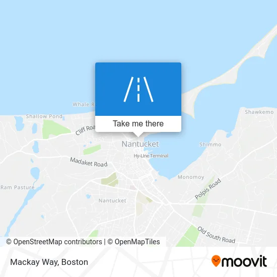 Mackay Way map