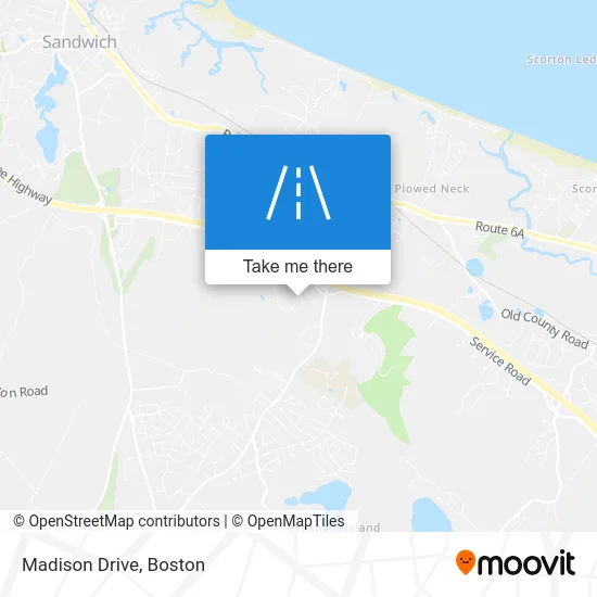 Madison Drive map