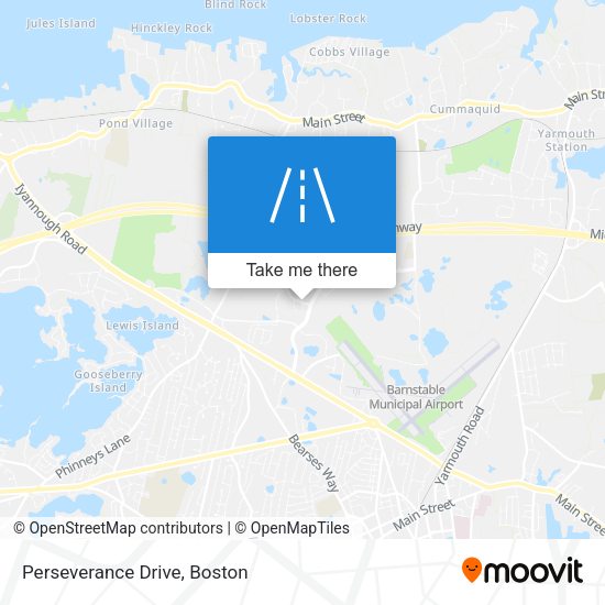 Mapa de Perseverance Drive