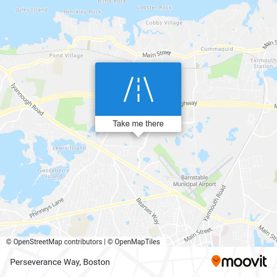 Perseverance Way map