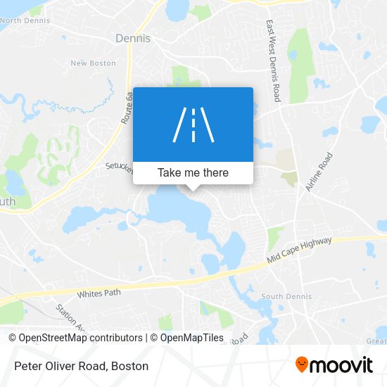 Mapa de Peter Oliver Road