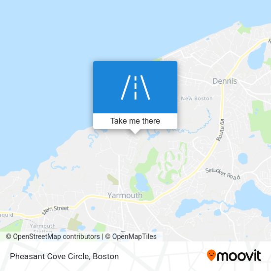 Pheasant Cove Circle map