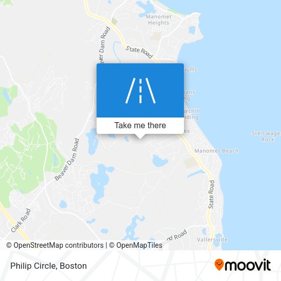 Mapa de Philip Circle
