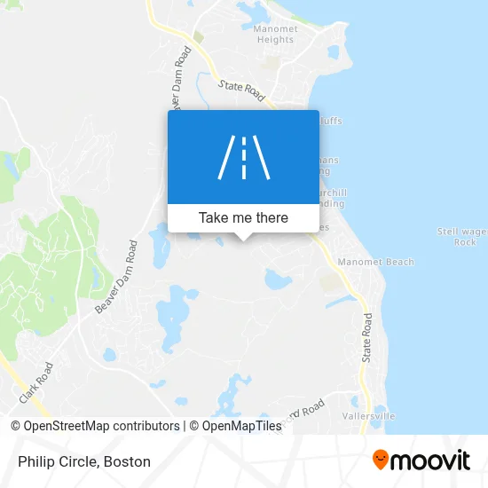 Philip Circle map