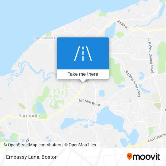 Embassy Lane map