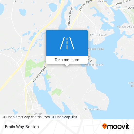 Emils Way map