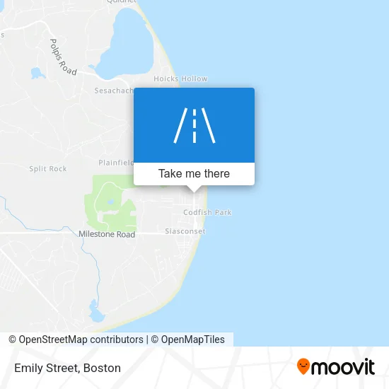 Emily Street map