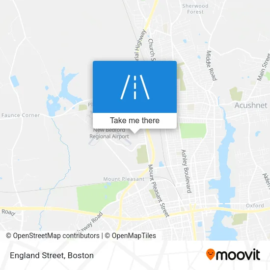 England Street map