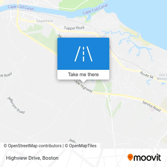 Highview Drive map