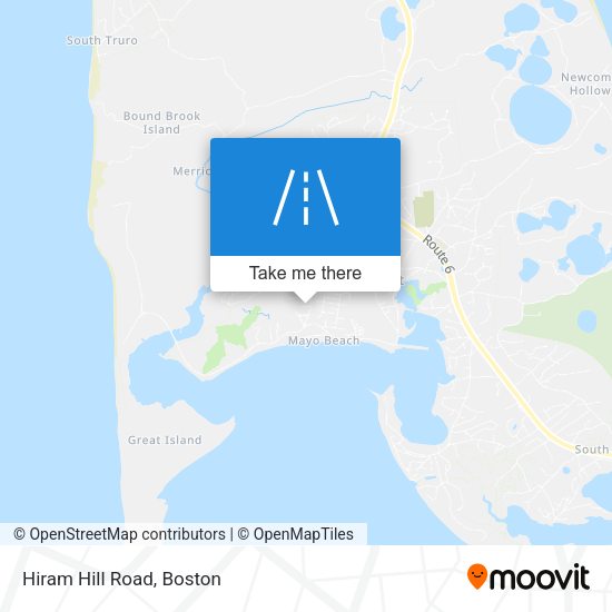 Mapa de Hiram Hill Road