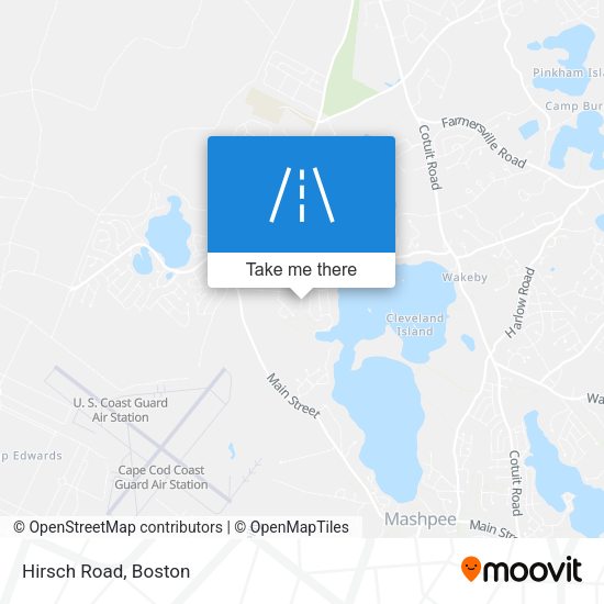 Mapa de Hirsch Road