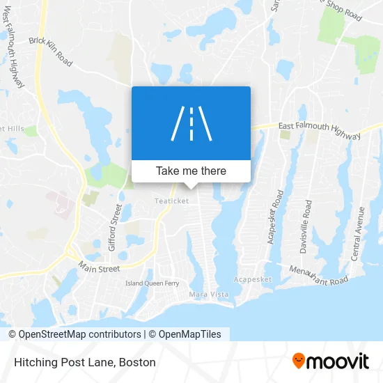 Hitching Post Lane map