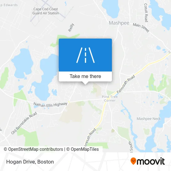 Hogan Drive map