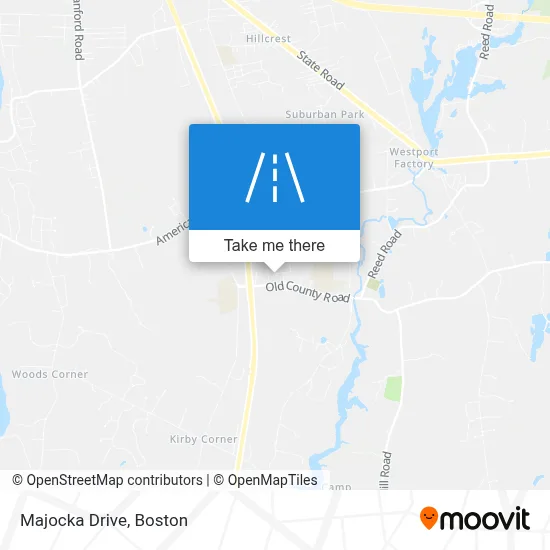 Majocka Drive map