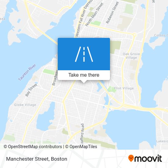 Mapa de Manchester Street