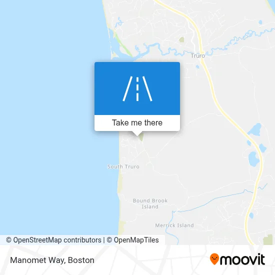 Manomet Way map