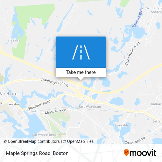 Mapa de Maple Springs Road
