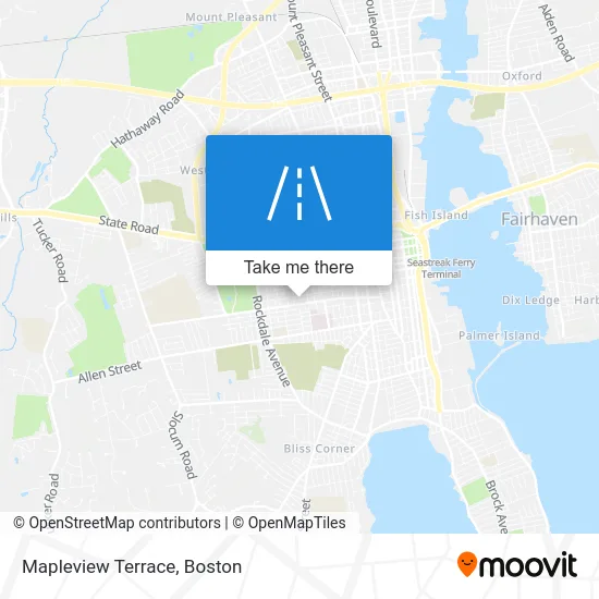Mapleview Terrace map