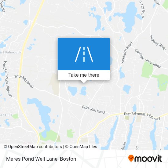 Mares Pond Well Lane map